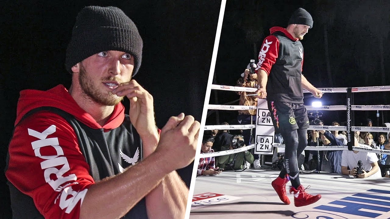 Logan Paul - FULL L.A PUBLIC WORKOUT ahead of KSI Rematch Clash