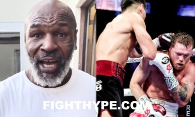 MIKE TYSON REACTS TO CANELO UPSET LOSS TO DMITRY BIVOL; TELLS CANELO WHAT TO FIX TO WIN REMATCH