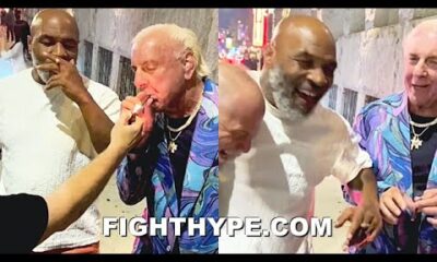 MIKE TYSON & RIC FLAIR GET HIGH & "GO WOO ON A B*TCH" SMOKING THAT TYSON 2.0 RIC FLAIR DRIP