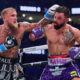 Jake Paul halted Mike Perry in the sixth round of their cruiserweight contest in Tampa Photo Credit: Esther Lin, MVP Promotions