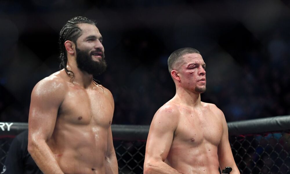 Nate Diaz vs Jorge Masvidal to headline June 1st PPV