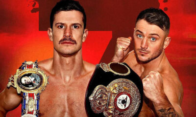 Heaney and Pauls could not be separated in their fight meeting in March Photo Credit: Stephen Dunkley/Queensberry Promotions