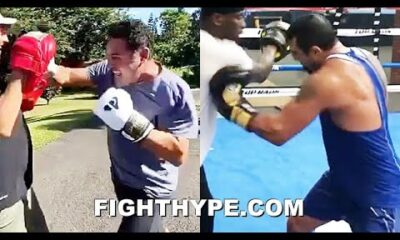 OSCAR DE LA HOYA VS. VITOR BELFORT SIDE-BY-SIDE TRAINING COMPARISON | BOXING VS. MMA POWER & SKILLS