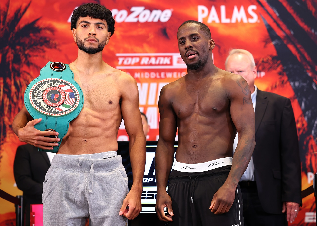 Image: Raymond Muratalla 134.1 vs. Tevin Farmer 134.7 - Weigh-in Results for Saturday on ESPN+