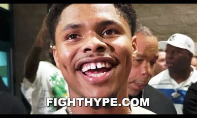 SHAKUR STEVENSON WARNS DEVIN HANEY "CAN'T F*CK WITH ME"; LAUGHS AT GERVONTA DAVIS VS. HANEY QUESTION