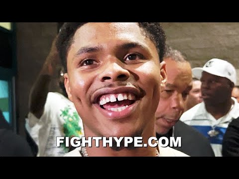 SHAKUR STEVENSON WARNS DEVIN HANEY "CAN'T F*CK WITH ME"; LAUGHS AT GERVONTA DAVIS VS. HANEY QUESTION