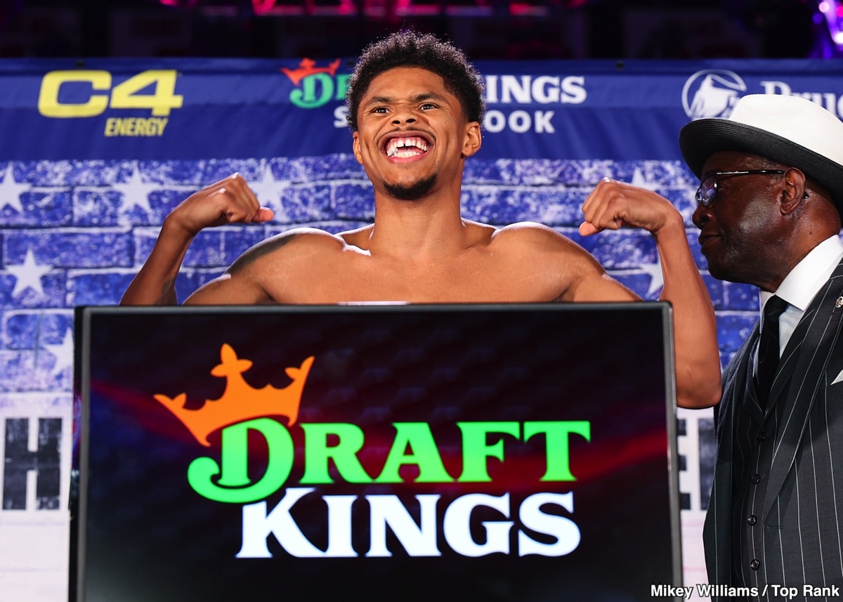 Image: Shakur Stevenson Insists Tank Davis Has No Choice But to Fight Him