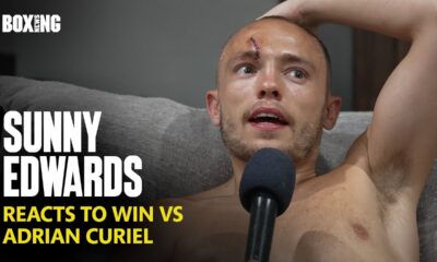 Sunny Edwards Reacts To Win vs Curiel & Crowd Reaction