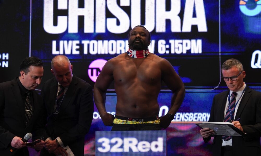 Image: End of the Road for Joyce or Chisora?