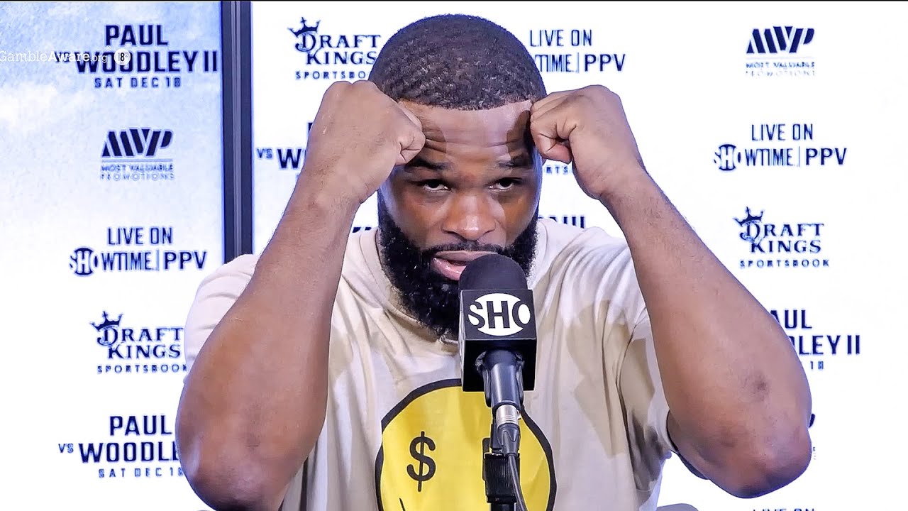 Tyron Woodley • POST-FIGHT PRESS CONFERENCE vs. Jake Paul 2