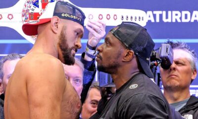 Tyson Fury vs Dillian Whyte  • FULL WEIGH IN & FINAL FACE OFF •  BT Sport & Frank Warren Boxing