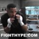 ANDRE WARD DISPLAYS TECHNIQUE AND FOOTWORK AS HE SHADOWBOXES AHEAD OF SULLIVAN BARRERA CLASH