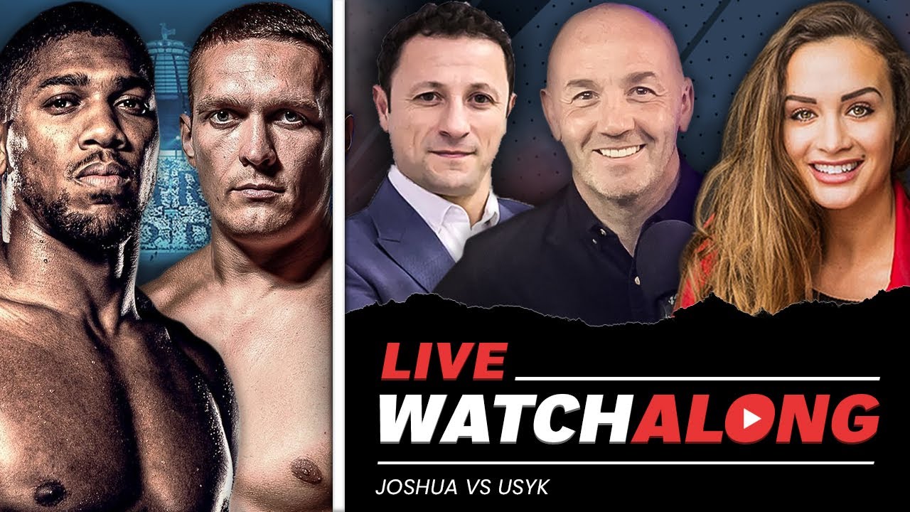 Anthony Joshua vs. Oleksandr Usyk [ LIVE WATCHALONG ] w/ Ali Drew, Barry Jones & Keith Fraiser