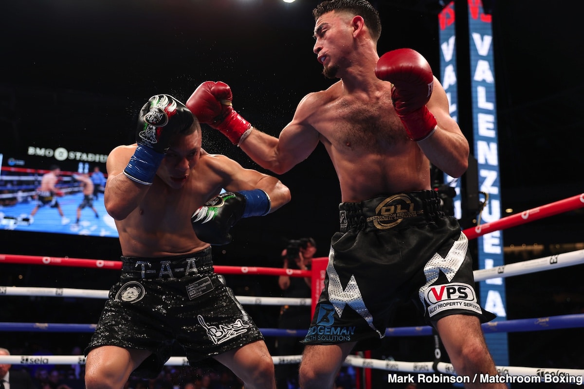 Image: Boxing Results: Jose Valenzuela Dethrones Pitbull' Cruz