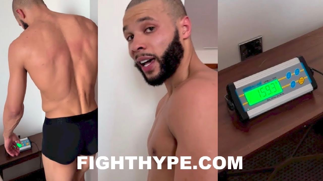 CHRIS EUBANK JR. WEIGHS IN AT 159.3 LBS DAY OF CONOR BENN POSTPONED FIGHT; MAKES REHYDRATION WEIGHT