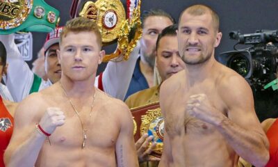 Canelo Alvarez vs. Sergey Kovalev FULL WEIGH IN & FINAL FACE OFF | DAZN Boxing