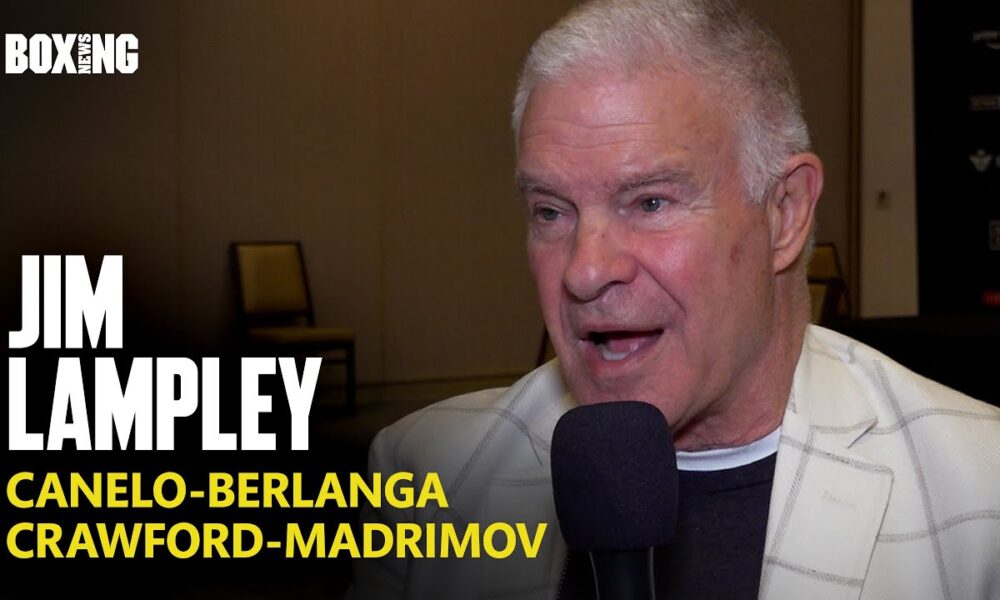 "Canelo Is Cherry Picking Berlanga!" - Jim Lampley