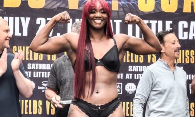 Claressa Shields vs Vanessa Joanisse • WEIGH-IN & FINAL FACE OFF