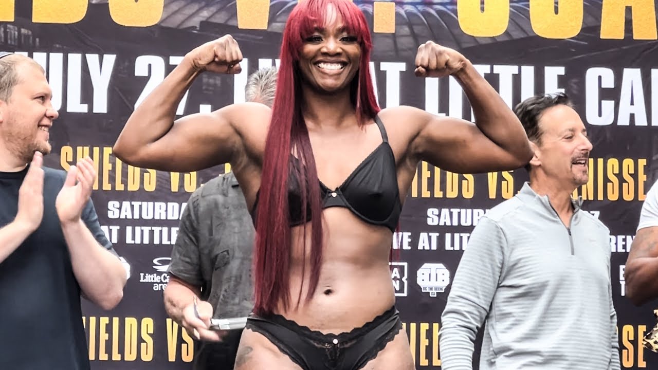 Claressa Shields vs Vanessa Joanisse • WEIGH-IN & FINAL FACE OFF