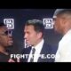 (DAAAMN!) ANTHONY JOSHUA ERUPTS ON JARRELL MILLER; NEAR BRAWL AS HEATED WORDS ARE EXCHANGED