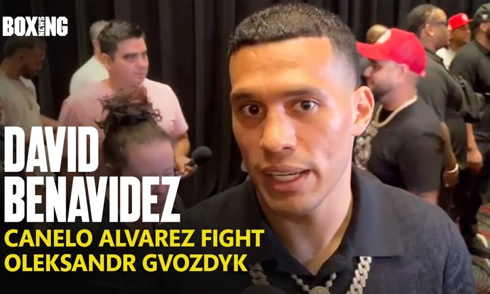 David Benavidez Calls For Canelo Alvarez Fight