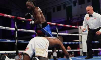 Bentley retained his WBO International middleweight crown with victory over Osaze Photo Credit: Stephen Dunkley/Queensberry Promotions