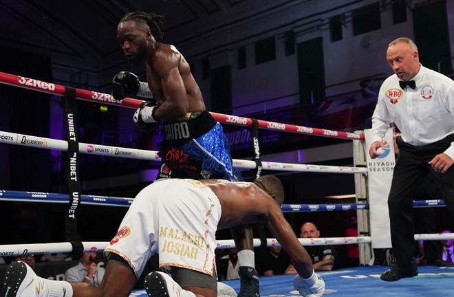 Bentley retained his WBO International middleweight crown with victory over Osaze Photo Credit: Stephen Dunkley/Queensberry Promotions