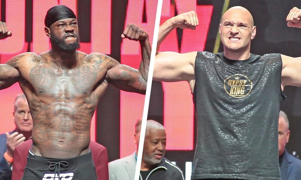 Deontay Wilder vs. Tyson Fury II • FULL WEIGH IN & FACE OFF • Heavyweight Championship Boxing