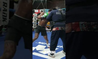 Devin Haney Explosive Pad Workout Ahead of Lomachenko Fight 💥