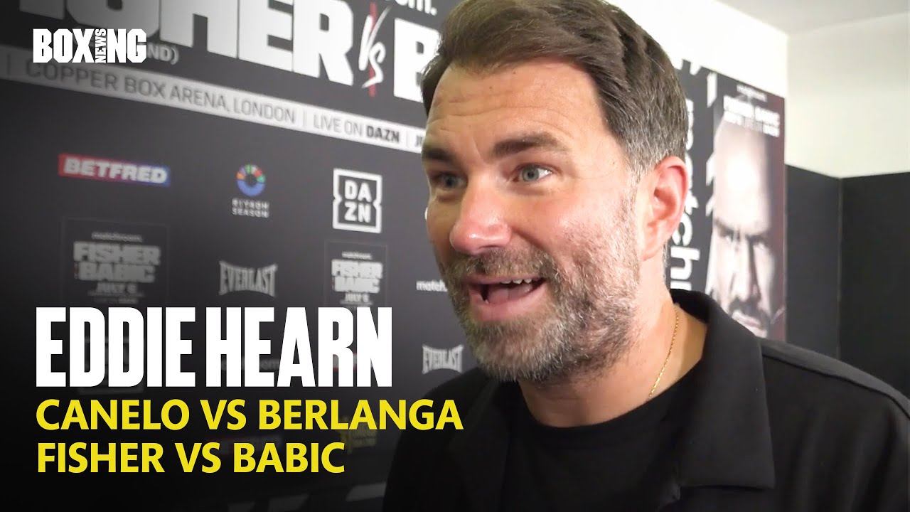 Eddie Hearn On Canelo Future, Fisher-Babic & Vegas Sphere