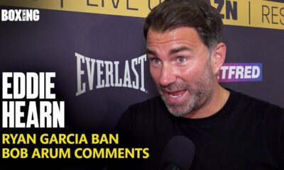 Eddie Hearn Reacts To Ryan Garcia Ban For Positive Drug Tests