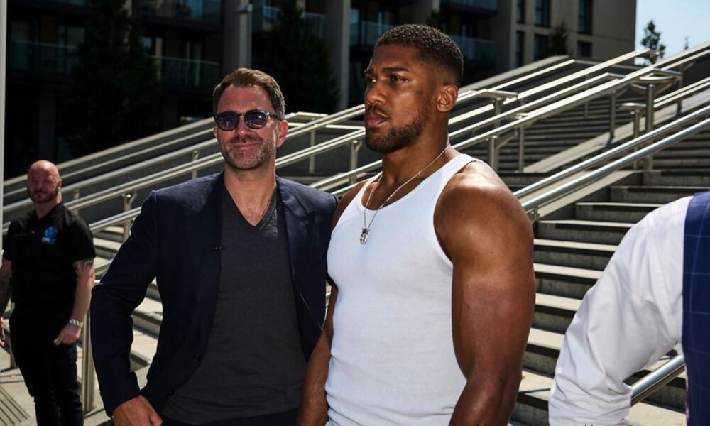 Image: Eddie Hearn Discusses Anthony Joshua's Potential Retirement and Future in Boxing