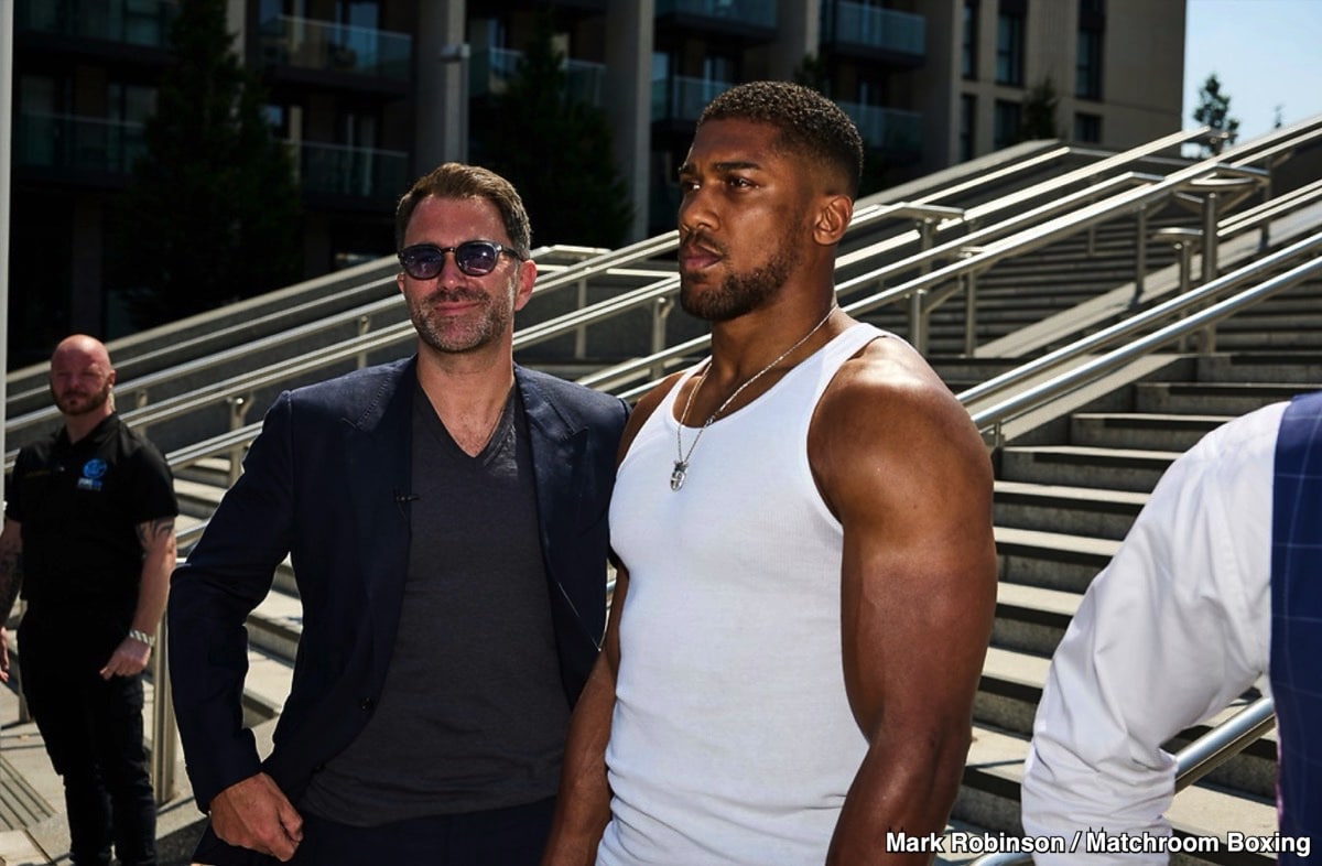 Image: Eddie Hearn Discusses Anthony Joshua's Potential Retirement and Future in Boxing