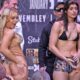 Elle Brooke vs Faith Ordway • FULL WEIGH IN & FACE OFF | DAZN Boxing & Misfits 004