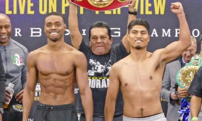 Errol Spence Jr vs. Mikey Garcia FULL WEIGH IN & FINAL FACE OFF | Fox PBC