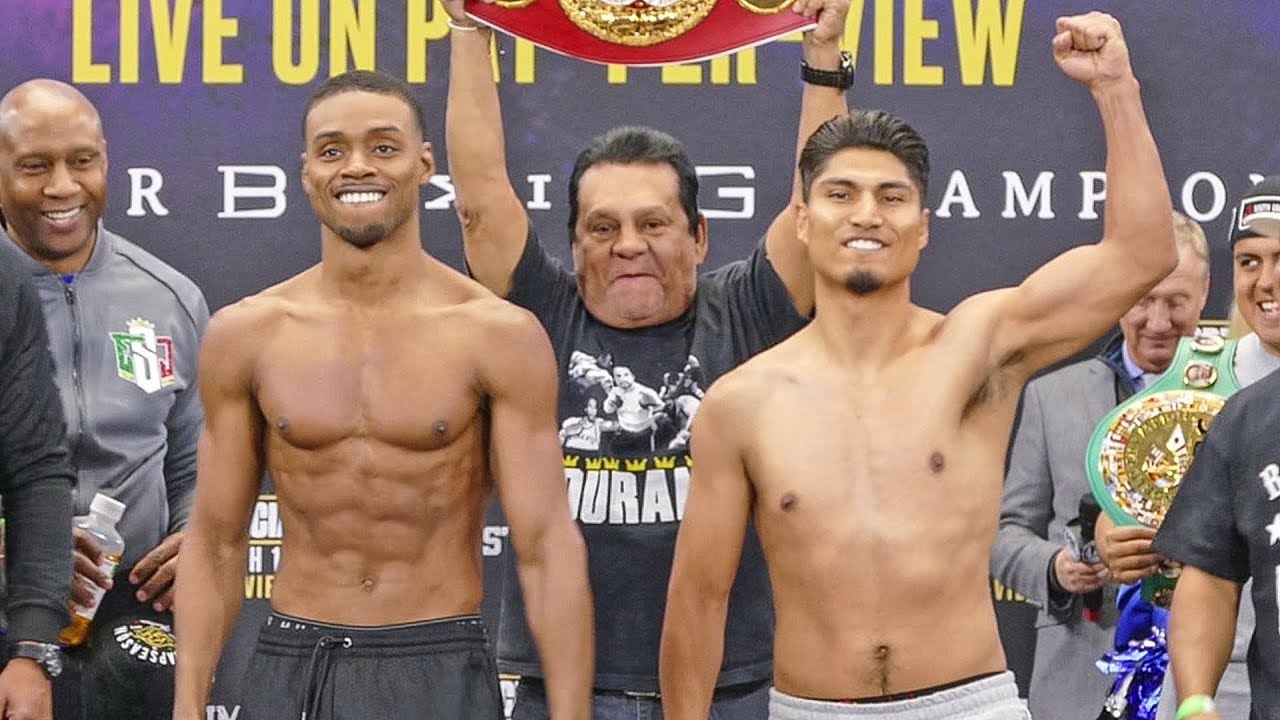 Errol Spence Jr vs. Mikey Garcia FULL WEIGH IN & FINAL FACE OFF | Fox PBC