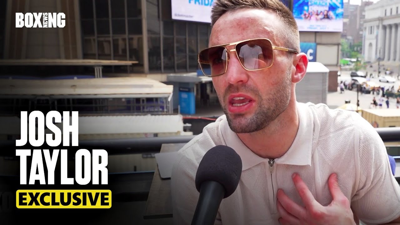 Exclusive: Josh Taylor Reacts To Teofimo Lopez Loss