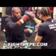 FLOYD MAYWEATHER LIGHTS UP MITTS AT AGE 45 LIKE HE'S 25; STILL GOT IT TRAINING FOR CLASH VS CHALMERS