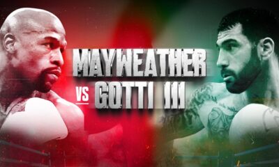 The first Mayweather-Gotti exhibition was stopped by the referee and resulted in a mass brawl Photo Credit: Larry Marano/Shutterstock