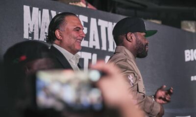 Floyd Mayweather and Richard Schaefer