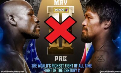 Mayweather vs Pacquiao 2 off