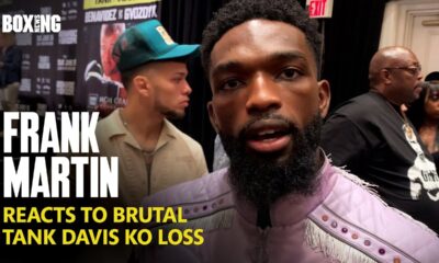 Frank Martin Devastated Reaction To Gervonta Davis KO Loss