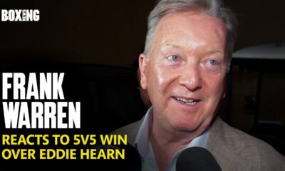 Frank Warren Ecstatic Reaction To Dominating Eddie Hearn In 5v5 Show