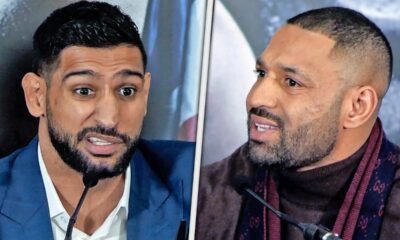 HEATED!! Amir Khan vs Kell Brook • FULL PRESS CONFERENCE • Sky Sports Boxing & Boxxer