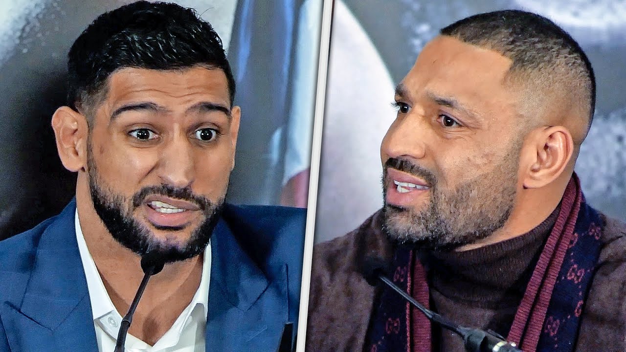 HEATED!! Amir Khan vs Kell Brook • FULL PRESS CONFERENCE • Sky Sports Boxing & Boxxer