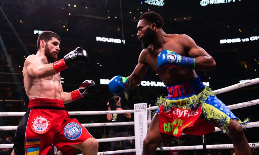 Image: IBF Orders Jaron Ennis vs. Karen Chukhadzhian Rematch