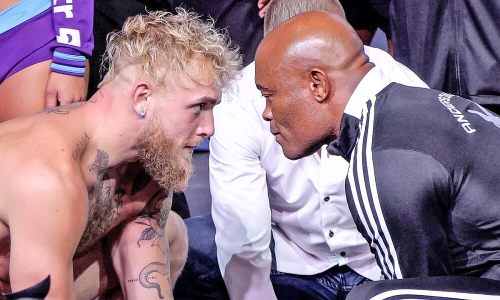 Jake Paul vs. Anderson Silva • FULL WEIGH IN & FACE OFF • ShowTime Boxing