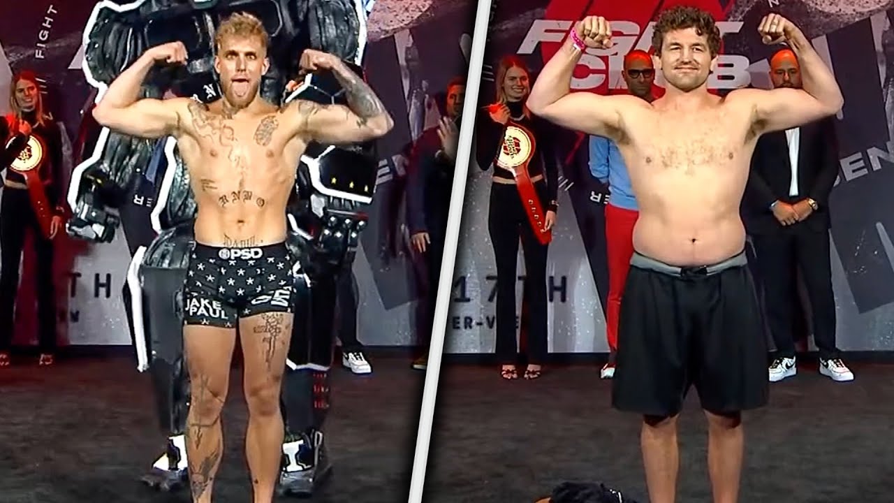 Jake Paul vs. Ben Askren • FULL WEIGH IN & FINAL FACE OFF • Triller Fight Club