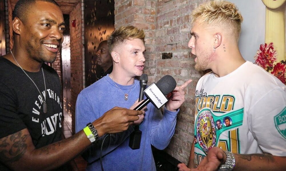 Joe Weller CONFRONTS Jake Paul BLOWS UP interview