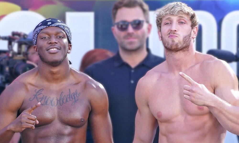 KSI vs. Logan Paul 2 - FULL WEIGH IN & FINAL FACE OFF | Matchroom Boxing USA